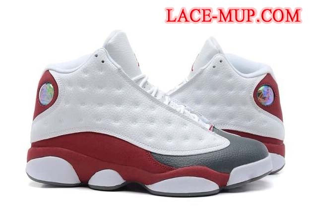 Air Jordan 13 Retro Grey Toe Lace Mup