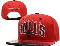 Bulls Red/Black Snapback