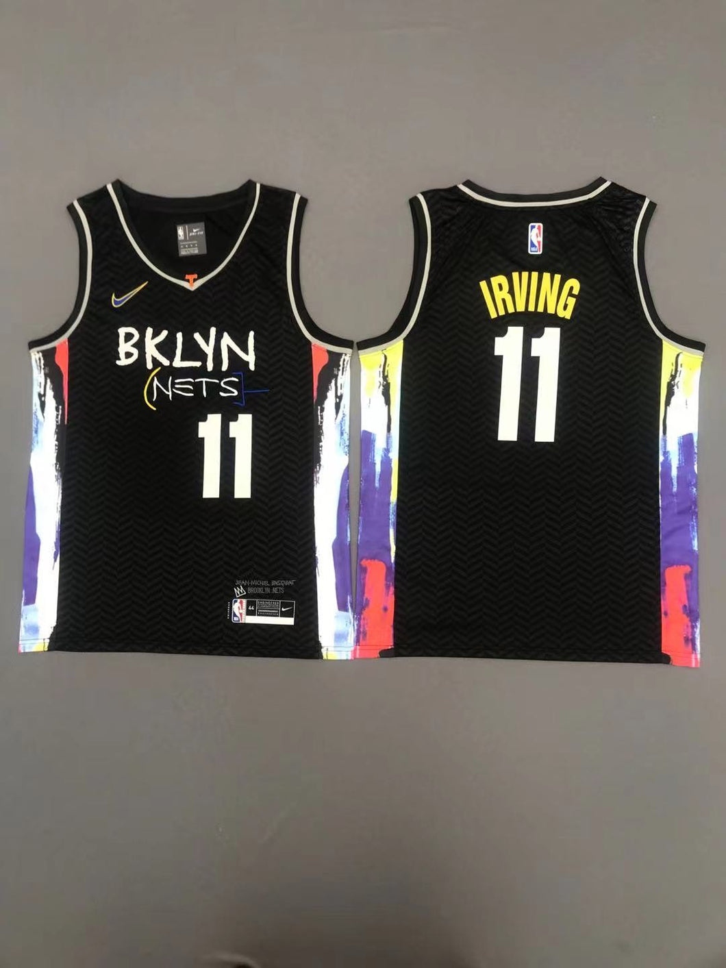 NBA Brooklyn Nets Kyrie Irving Jersey black