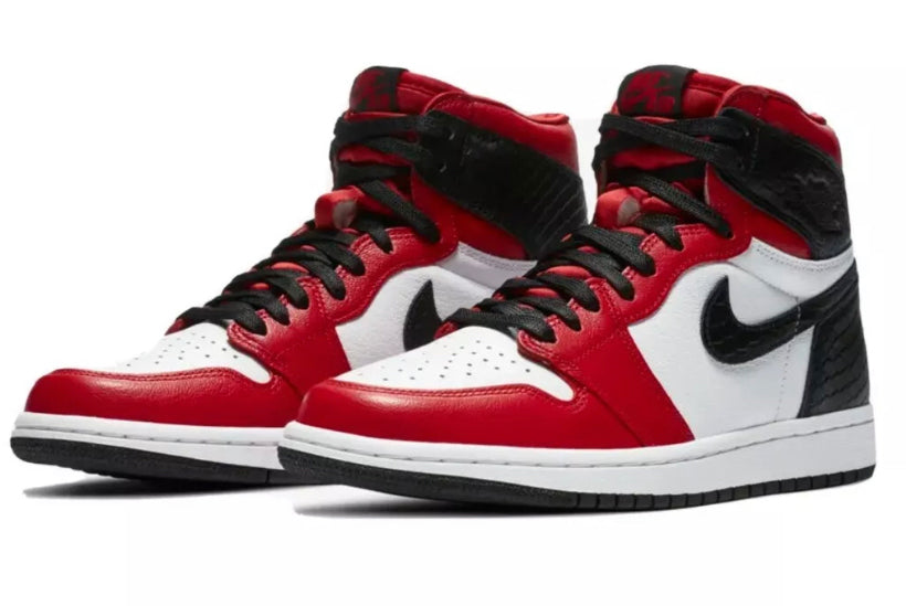 Nike jordan 1 Black Satin Snake